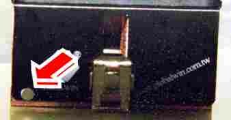 Pin's Holding the Shroud in Place